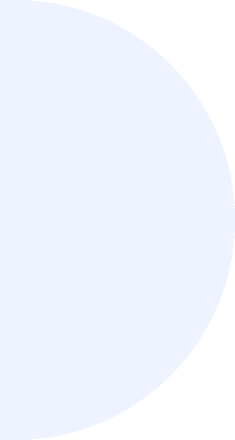 Half dark circle on black background.